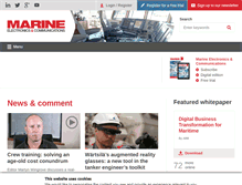 Tablet Screenshot of marinemec.com